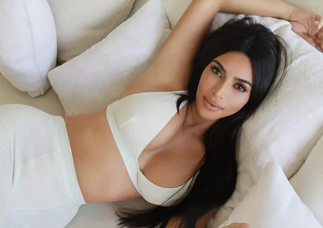 Kim Kardashian in Skims