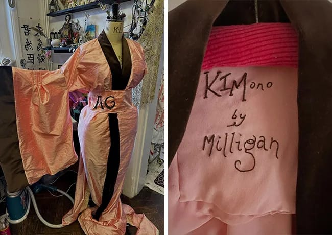 Kim Kardashian All's Fair kimono by Milligan