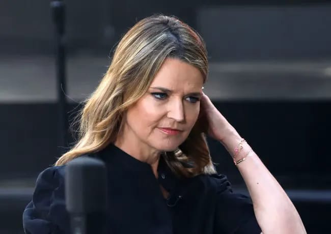 Savannah Guthrie not smiling Today