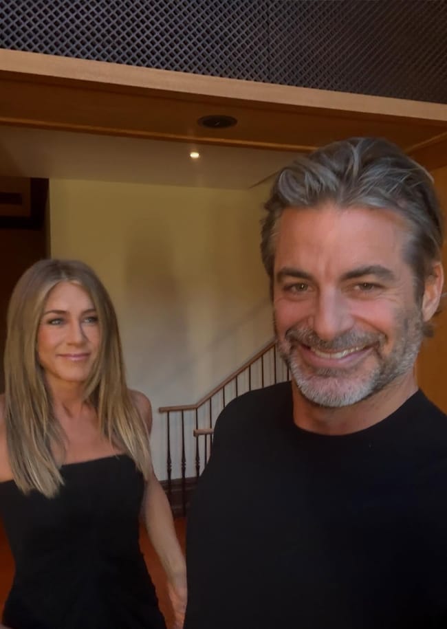 Jennifer Aniston and Jim Curtis
