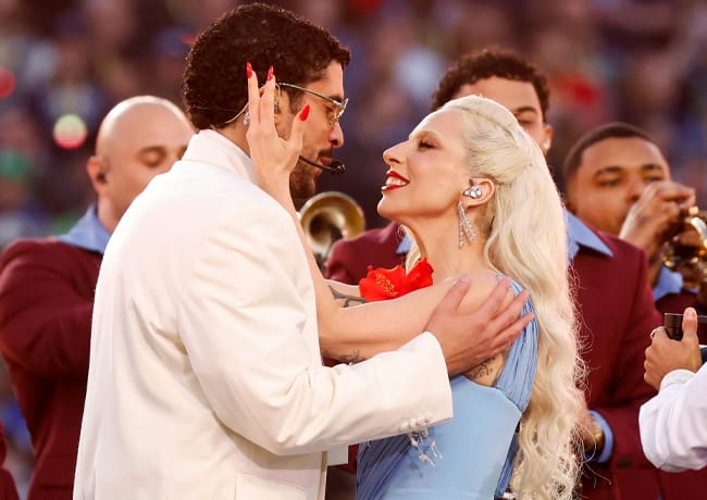 Bad Bunny and Lady Gaga Super Bowl