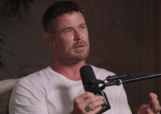 Chris Hemsworth on Jay Shetty podcast