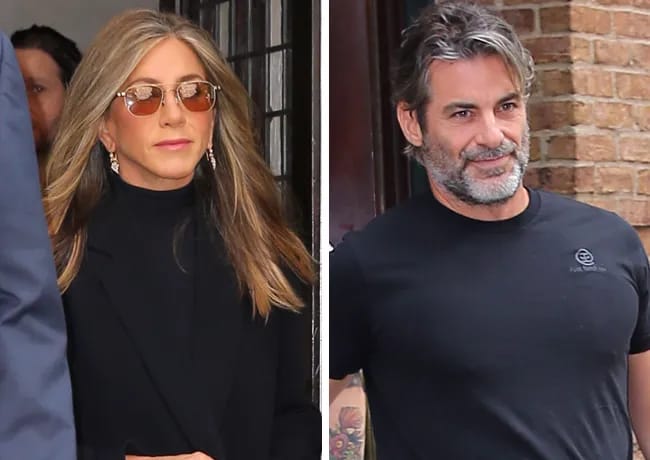 Jennifer Aniston and Jim Curtis