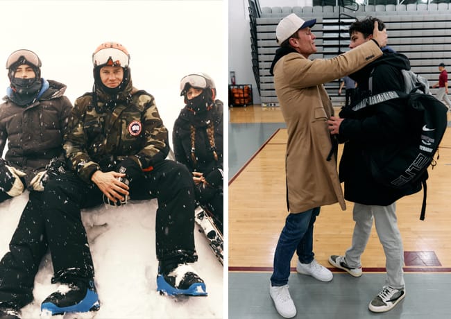 Tom Brady and kids Instagram post Valentine's Day