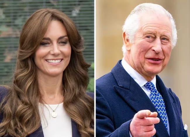 Kate Middleton and King Charles