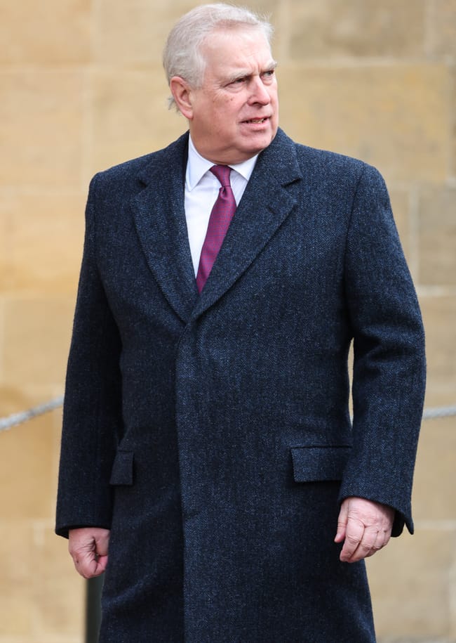 Ex Prince Andrew Thanksgiving service