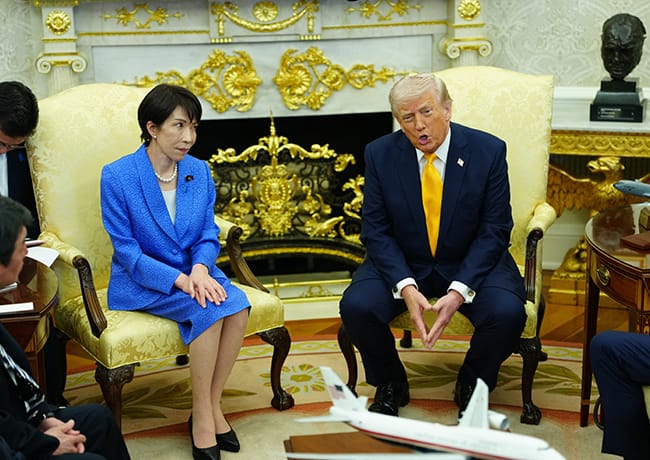 donald trump japan prime minister