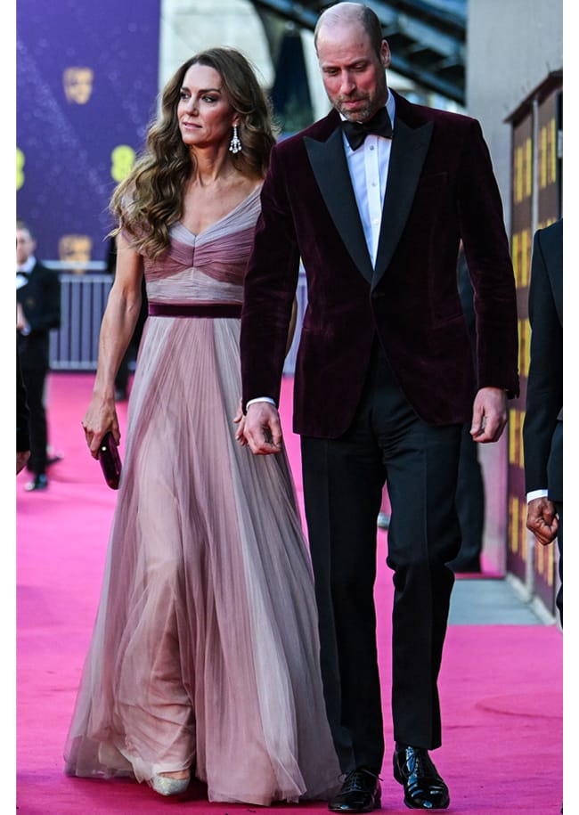Prince William and Kate Middleton BAFTAs 2026