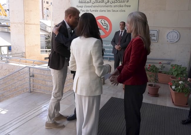 Prince Harry and Meghan Markle Jordan visit