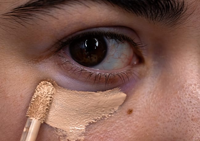 woman-applying-concealer
