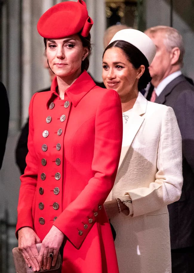 Meghan Markle and Kate Middleton