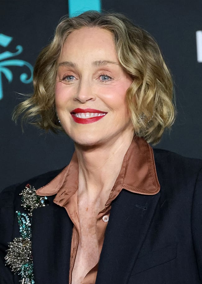 Sharon Stone BluffWorld premiere