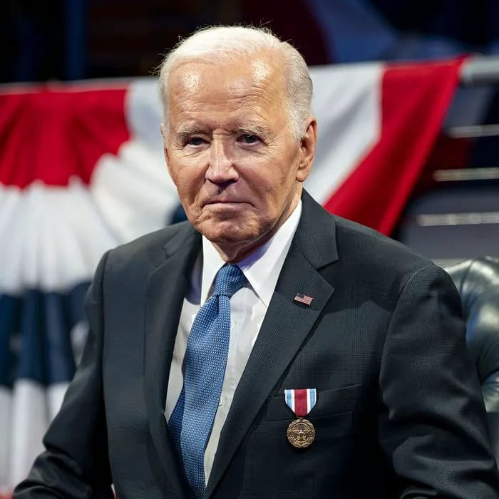 President Joe Biden at Department of Defense farewell ceremony.