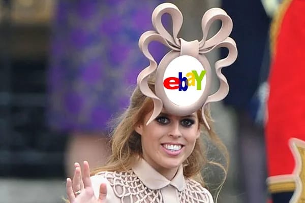 Princess Beatrice's unique hat at a royal event.