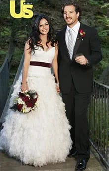 "Shannen Doherty's wedding ceremony and dress"
