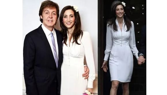 "Nancy Shevell's Stella McCartney wedding dress"