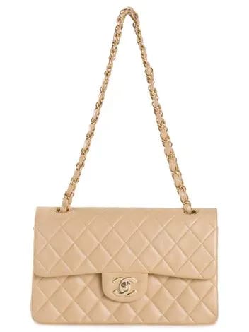 CHANEL VINTAGE small double flap bag Image from SHEfinds