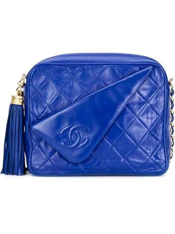 CHANEL VINTAGE quilted cross body bag Image from SHEfinds