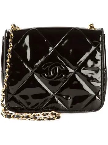 CHANEL VINTAGE small quilted shoulder bag Image from SHEfinds