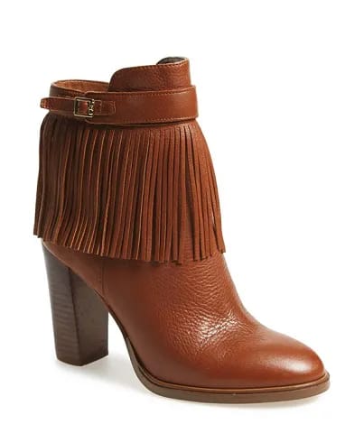 Ivanka Trump 'Preta' Fringe Boot Close-up of trendy fashion item, model number 10961730.