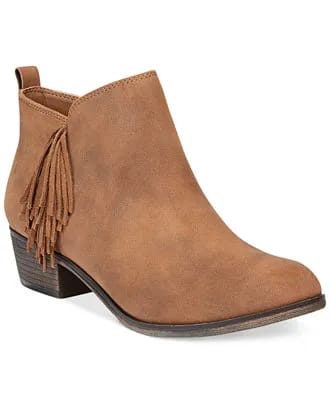 American Rag Alix Fringe Ankle Booties Image from SHEfinds