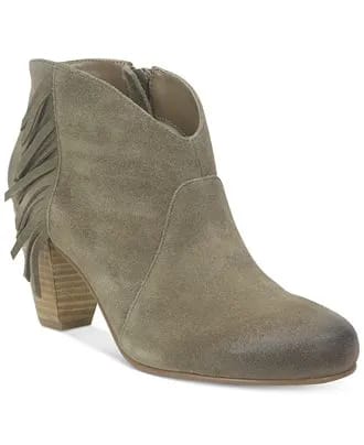 Tahari Camilla Fringe Booties Image from SHEfinds