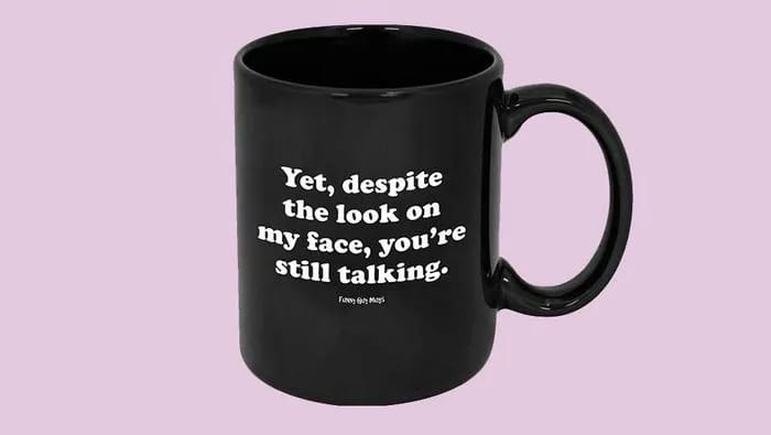 "Mugs displayed together"