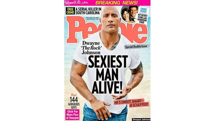 The Rock Sexiest Man Alive