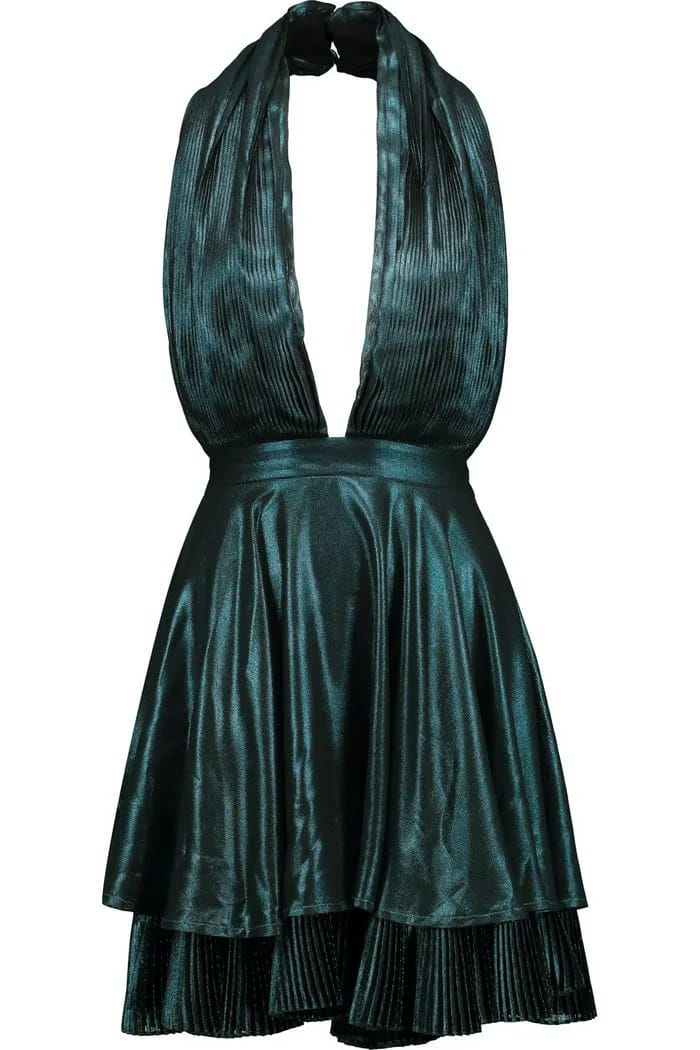 Just Cavalli Metallic woven Mini Dress