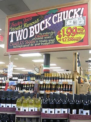 Wine Two Buck Chucks