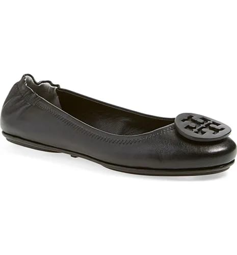 Minnie Travel Ballet Flat TORY BURCH