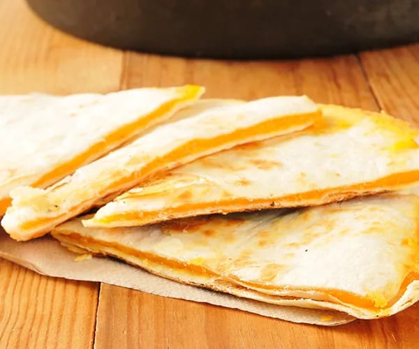 cheese quesadillas