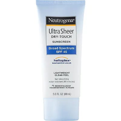 NEUTROGENA Ultra Sheer Dry-Touch Sunblock SPF 45