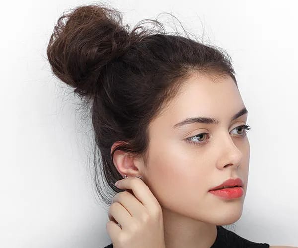 You aren't considering your hair texture bun