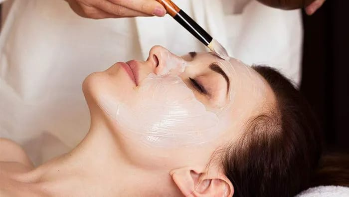 "Facial treatment with a downside"