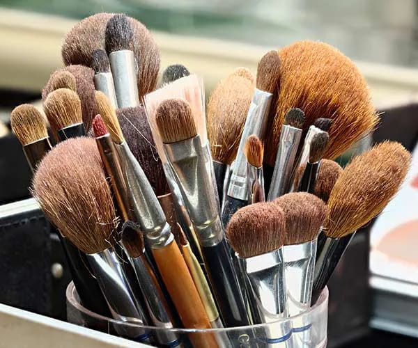 makeup brushes