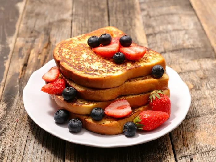 French Toast worst brunch foods for weight loss