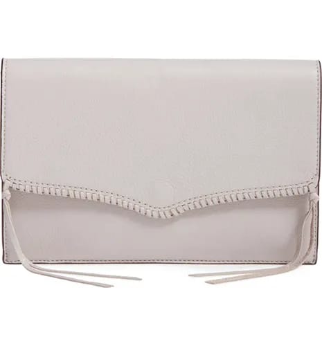 Rebecca Minkoff Panama Leather Envelope Clutch