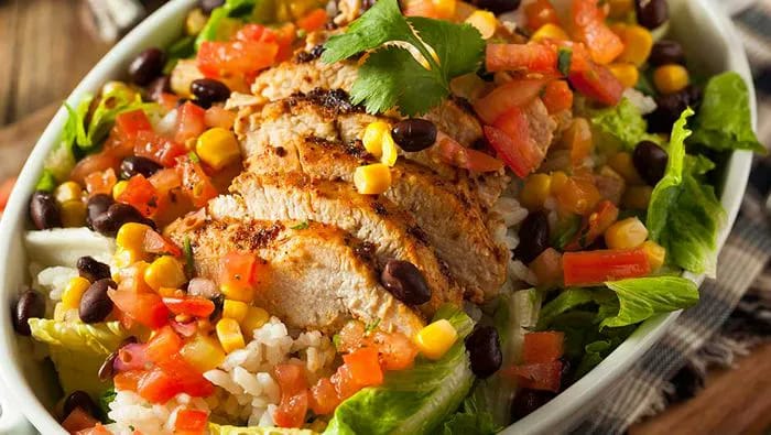 Kale, Sweet Potato & Black Bean Burrito Bowl burrito bowl weight loss