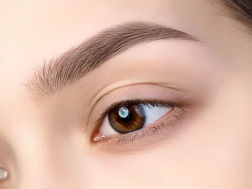 brow exfoliation