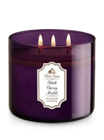 Black Cherry Merlot 3-Wick Candle