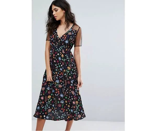 60s Florals 2018 fashion trends 60s florals