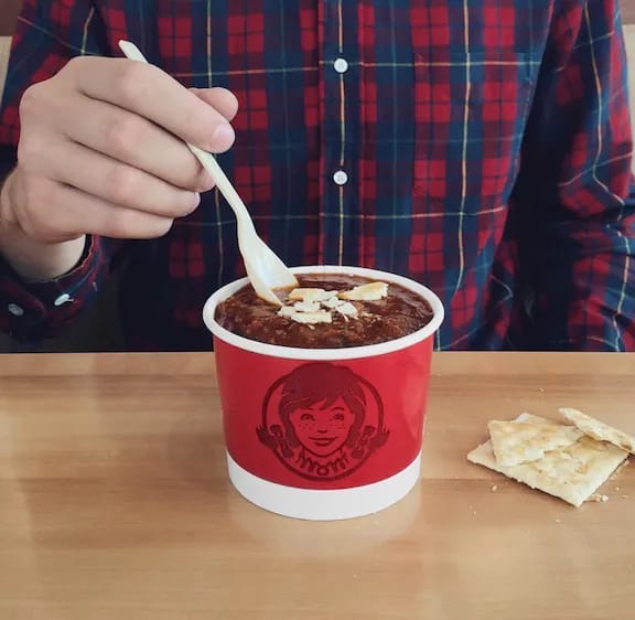 never order wendys chili