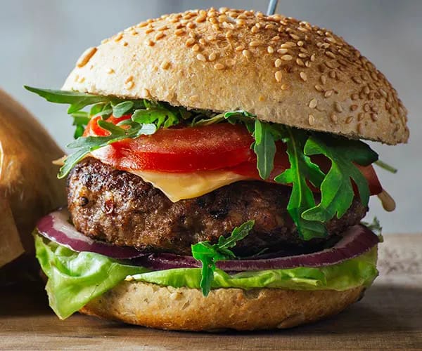 never eat hamburger