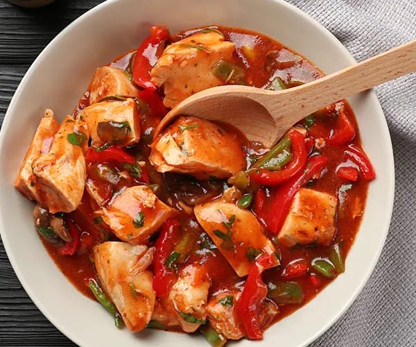 Chicken proteins promote flat belly