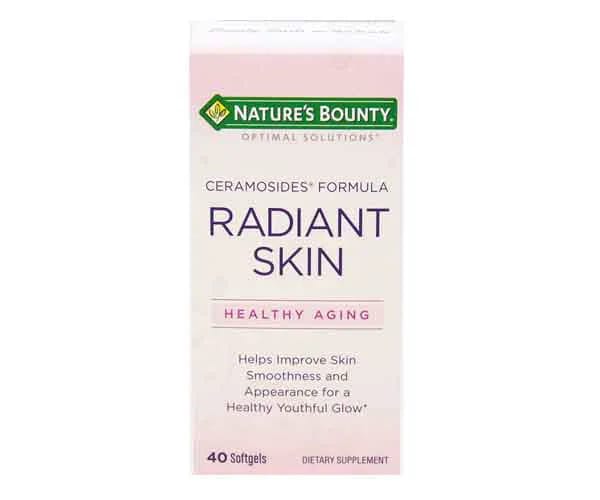 Nature's Bounty Radiant Skin Ceramosides Formula nature's bounty skin vitamins