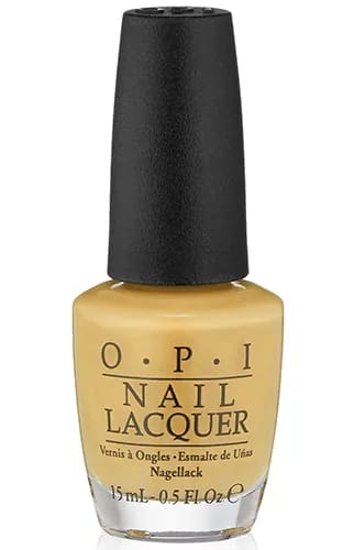 Soft Yellow opi yellow nail polish
