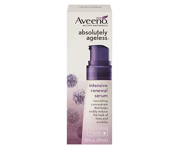 aveeno absolutely ageless intensive renewal serum