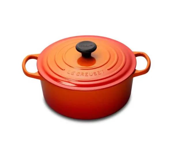 orange pot