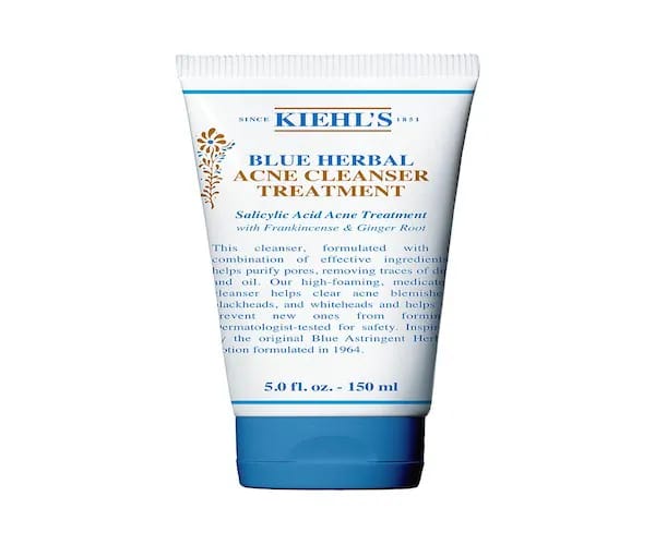 Kiehl's Blue Herbal Acne Cleanser Treatment Kiehl's Blue Herbal